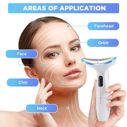 💖 Lepeaa™ 3-in-1 Neck & Face Lifting Wand – Sculpt, Smooth & Glow from Within 🌟