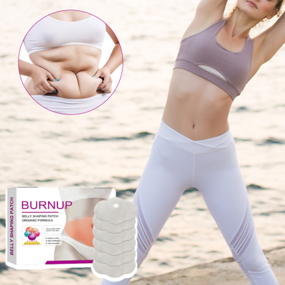 Belly fat burning patch