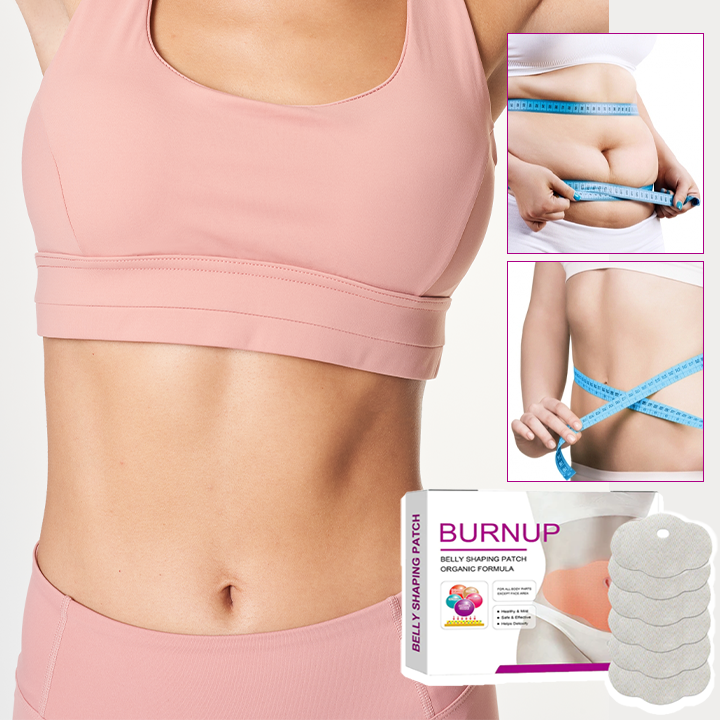 Belly fat burning patch