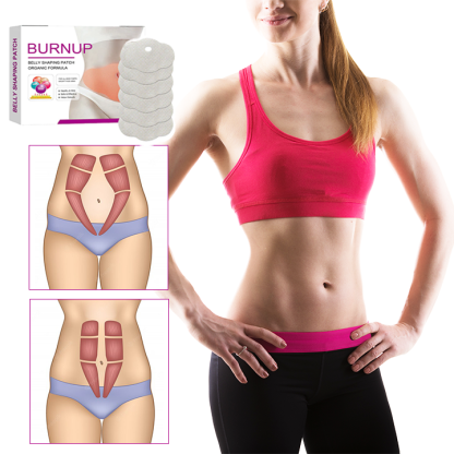 Belly fat burning patch