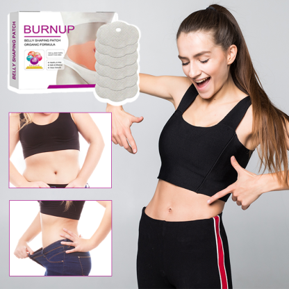Belly fat burning patch