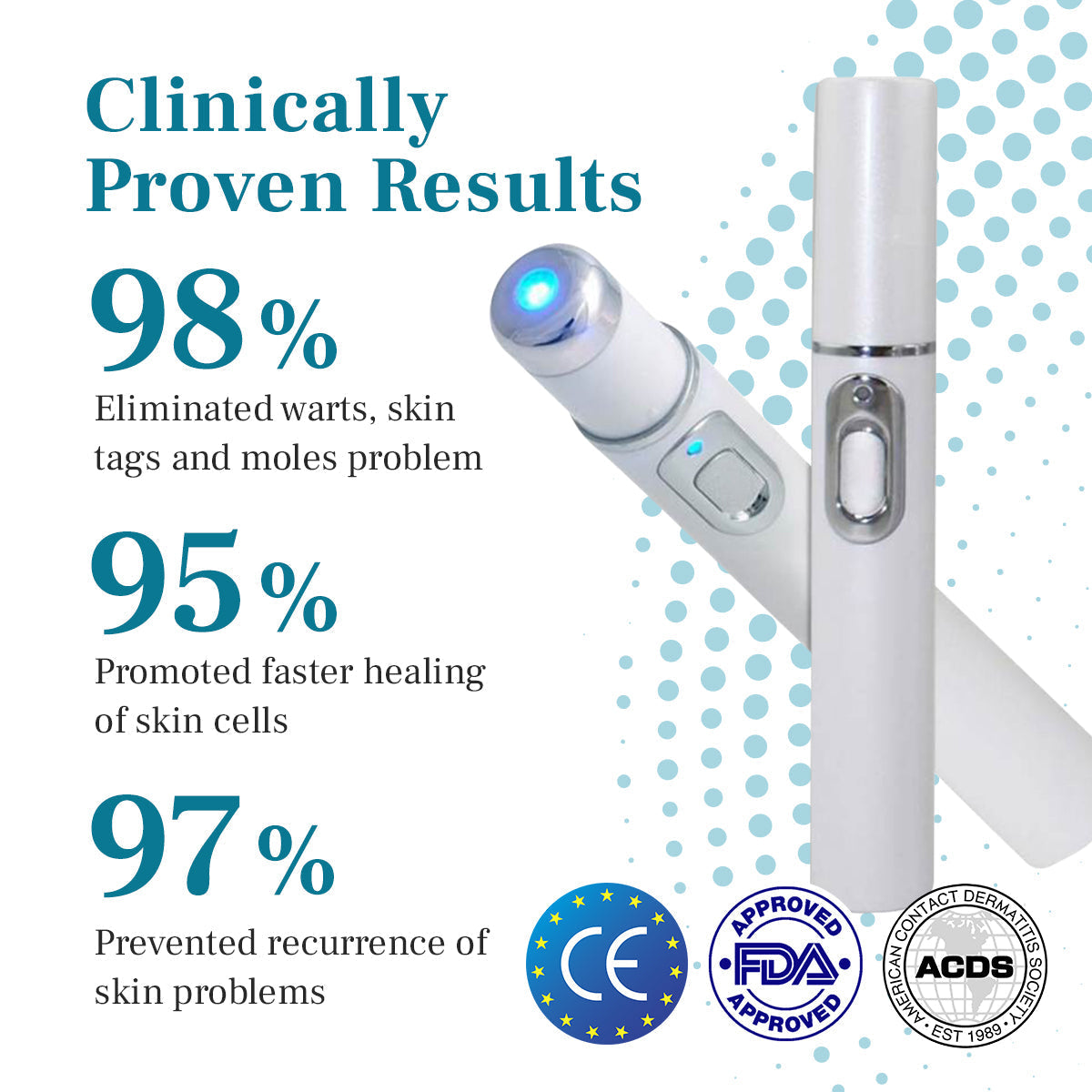 Lepeaa® LumeSkin Mole and Wart Removal Laser Pen