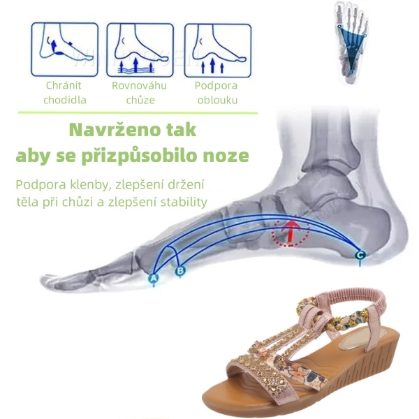 🔥Časově omezená akce--Nové dámské diamantové sandály Gabor