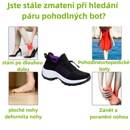 【🎁Časově omezená sleva】Orthofit™ – pohodlná ergonomická ortopedická obuv – úleva od bolesti