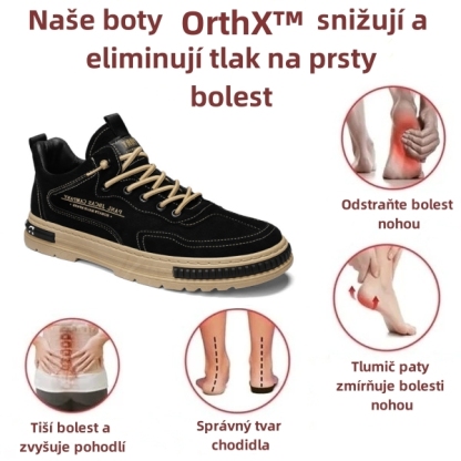 🔥 Časově omezený výprodej -OrthX™ - Ergonomické, pohodlné, od bolesti ulevující boty Martin