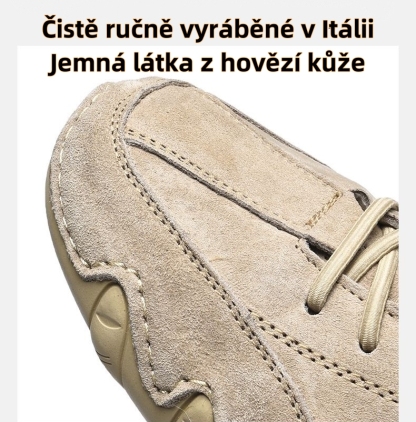 🔥Časově omezená nabídka - Italské kožené tenisky BECK - uleví od bolesti nohou