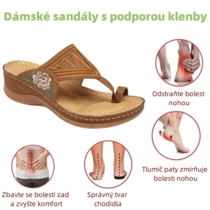 🔥 Časově omezený prodej – ROTHOC™ – Podpora klenby, úleva od bolesti, pohodlné ortopedické sandály