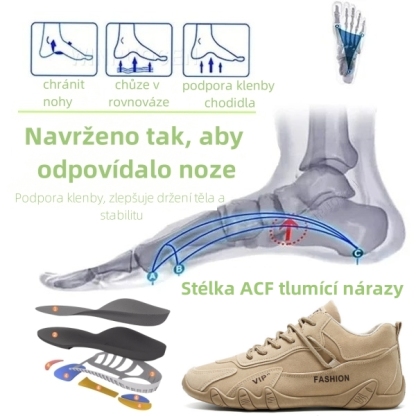 Prodyšné a pohodlné ručně vyráběné neformální boty z pravé kůže - 🔥Ulevte od bolesti nohou a pat