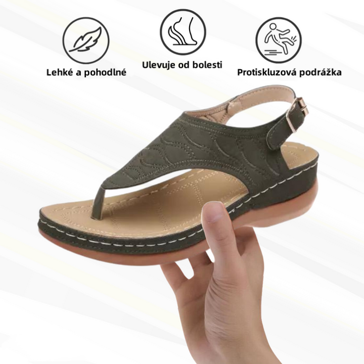 🔥 Časově omezený prodej – ROTHOE™ – Podpora klenby, úleva od bolesti, pohodlné ortopedické sandály