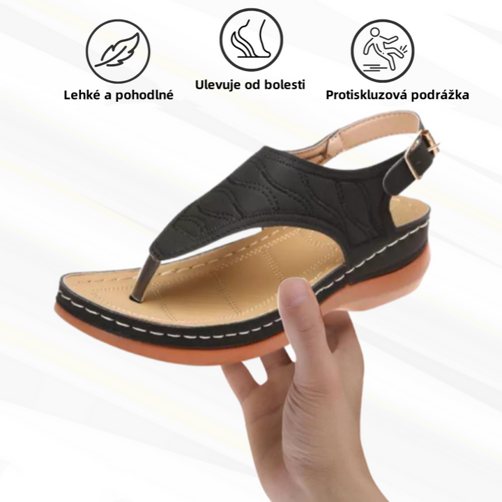 🔥 Časově omezený prodej – ROTHOE™ – Podpora klenby, úleva od bolesti, pohodlné ortopedické sandály