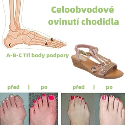 🔥Časově omezená akce--Nové dámské diamantové sandály Gabor