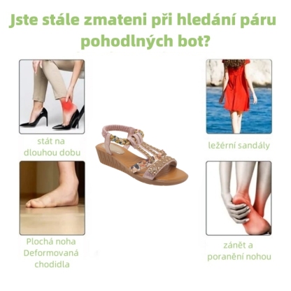 🔥Časově omezená akce--Nové dámské diamantové sandály Gabor