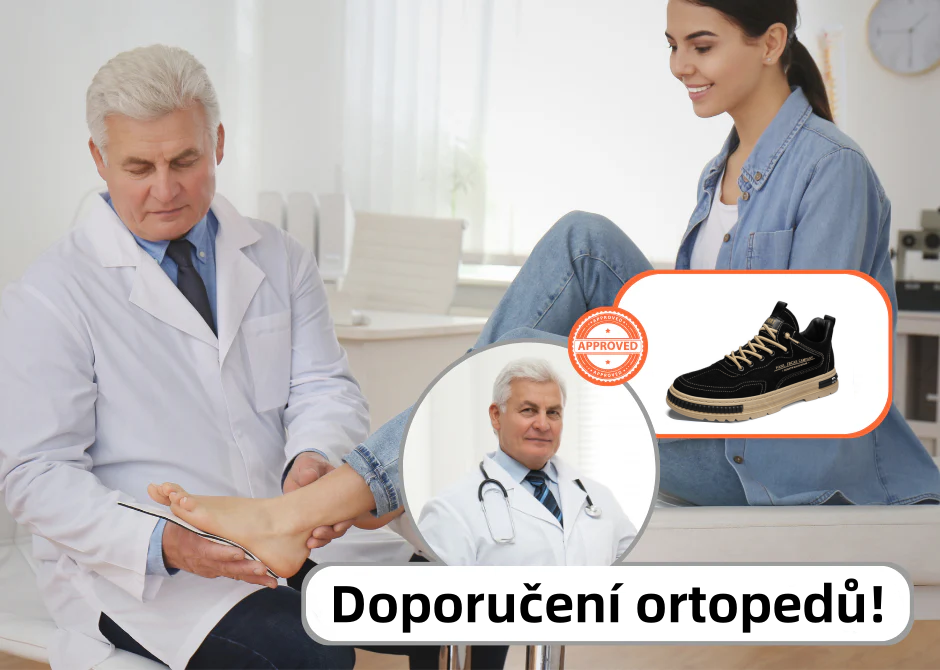 🔥 Časově omezený výprodej -OrthX™ - Ergonomické, pohodlné, od bolesti ulevující boty Martin