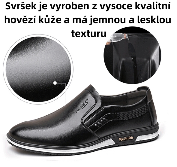 (🔥Dnes sleva 50 % – nenechte si to ujít) ⏰- Měkké a pohodlné italské ručně vyráběné kožené boty (podpora klenby usnadňuje chůzi)