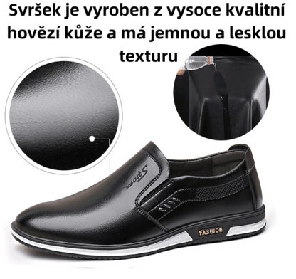 (🔥Dnes sleva 50 % – nenechte si to ujít) ⏰- Měkké a pohodlné italské ručně vyráběné kožené boty (podpora klenby usnadňuje chůzi)