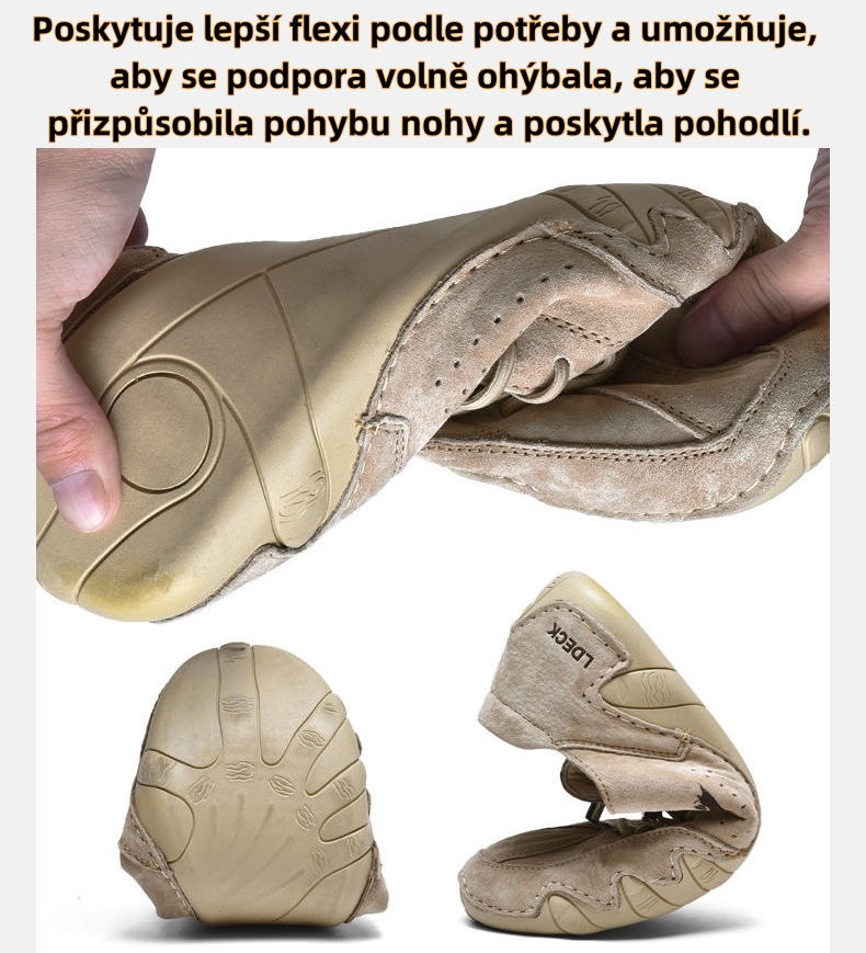 🔥Časově omezená nabídka - Italské kožené tenisky BECK - uleví od bolesti nohou
