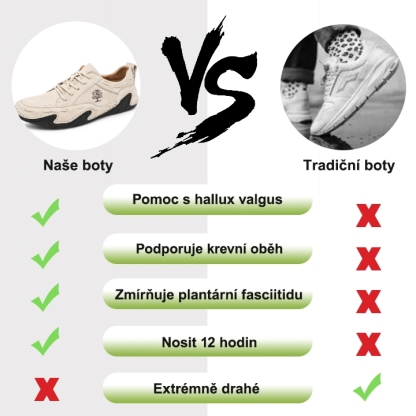 Prodyšné a pohodlné ručně vyráběné neformální boty z pravé kůže - 🔥Ulevte od bolesti nohou a pat