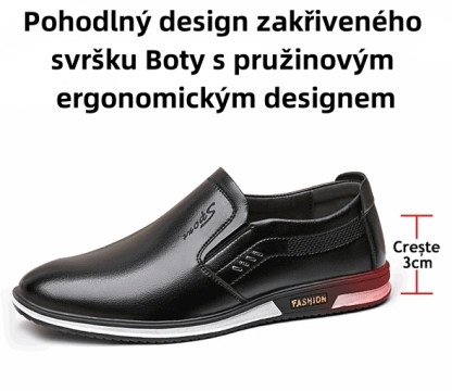 (🔥Dnes sleva 50 % – nenechte si to ujít) ⏰- Měkké a pohodlné italské ručně vyráběné kožené boty (podpora klenby usnadňuje chůzi)