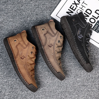 (🔥Dnes sleva 50 % – nenechte si to ujít) ⏰- Měkké a pohodlné italské ručně vyráběné kožené boty (podpora klenby usnadňuje chůzi)