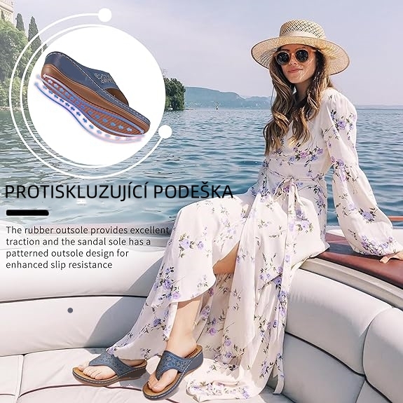 🔥 Časově omezený prodej – ROTHOE™ – Podpora klenby, úleva od bolesti, pohodlné ortopedické sandály