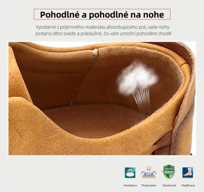 (🔥Dnes zľava 50% - nepremeškajte) ⏰ Priedušné a pohodlné ručne vyrábané kožené topánky - 🔥Zmiernite bolesti nôh a päty