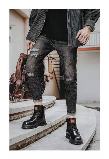 (🔥50% sleva dnes – nenechte si to ujít) ⏰- Stejné klasické vysoké kožené boty Timberland (podpora klenby usnadňuje chůzi)