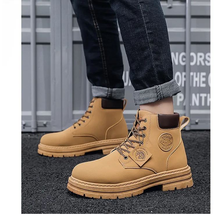 (🔥50% sleva dnes – nenechte si to ujít) ⏰- Stejné klasické vysoké kožené boty Timberland (podpora klenby usnadňuje chůzi)