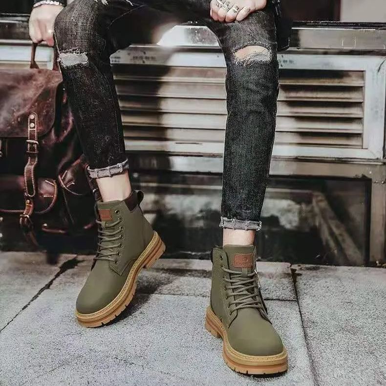 (🔥50% sleva dnes – nenechte si to ujít) ⏰- Stejné klasické vysoké kožené boty Timberland (podpora klenby usnadňuje chůzi)