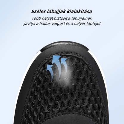 【🔥50% kedvezmény ma - ne hagyd ki】Nyári légáteresztő, csúszásmentes ortopéd cipő - kényelmes és fájdalomcsillapító👞