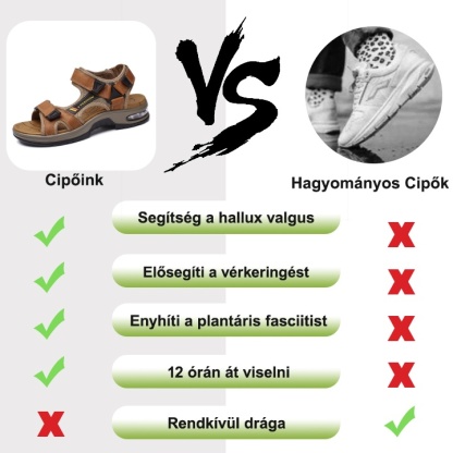 [🎁Ma félár - ne hagyd ki] Ergonomikus kialakítású valódi bőr ortopéd szandál - fájdalommentes járás👞kényelmesebbé teszi a sétát