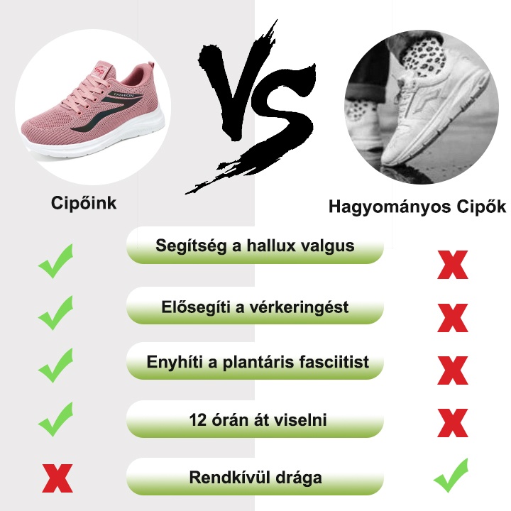 [🔥50% kedvezménnyel ma - ne hagyd ki] Ergonomikus kialakítású ortopéd cipő - kényelmes és fájdalommentes járás👞