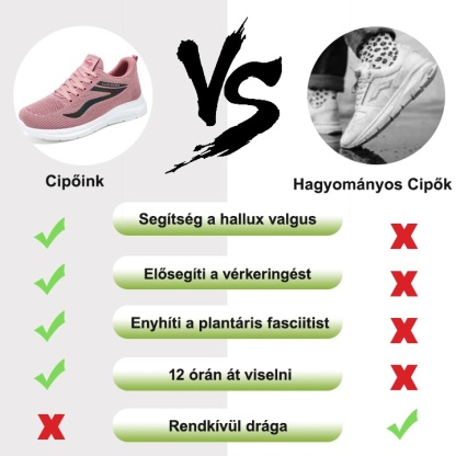 [🔥50% kedvezménnyel ma - ne hagyd ki] Ergonomikus kialakítású ortopéd cipő - kényelmes és fájdalommentes járás👞