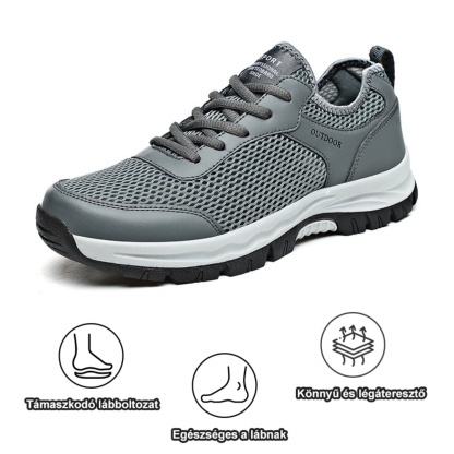 【🎁50% kedvezmény ma - ne hagyd ki】 Ergonomikus kialakítású ortopéd cipő - enyhíti az ízületi fájdalmakat 👞 Csökkenti a járási nyomást