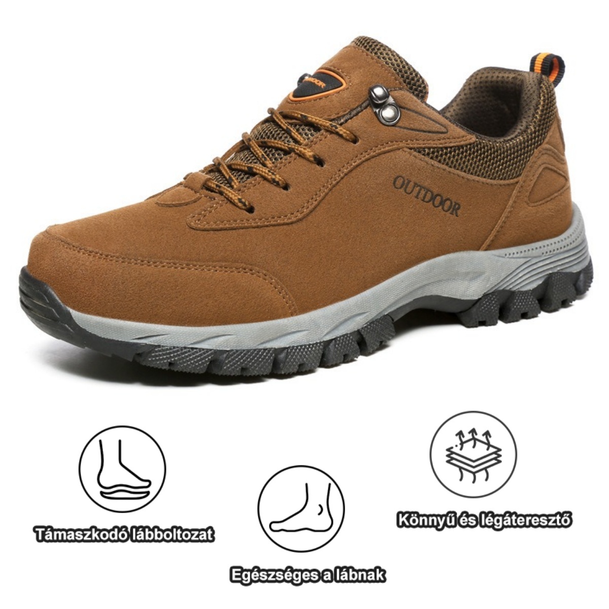 (🔥50% kedvezmény - csak ma) Férfi csúszásmentes túracipő👞kényelmes é