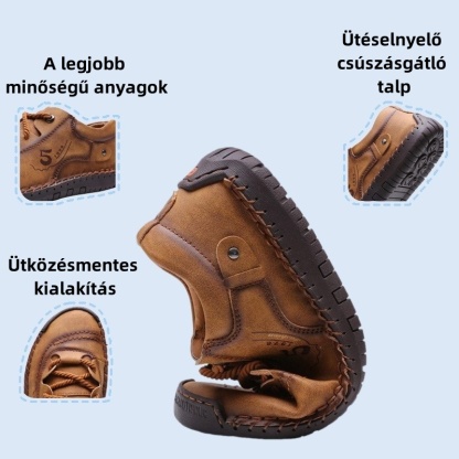 ⏰50% kedvezmény ma - ne hagyd ki] Ergonomikus kialakítású ortopéd cipő - kiváló minőségű bőr + kézzel varrott👞