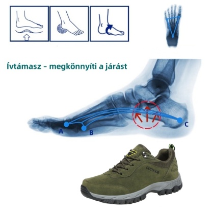 [🔥Ma féláron - ne hagyd ki] Ergonomikus kialakítású ortopéd cipő - ívtartó kialakítás 👞Könnyen megszabadulhatsz a lábfájdalmaktól