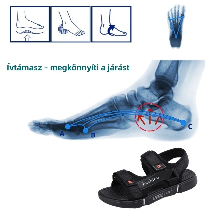[🎁Ma féláron - ne hagyd ki] Ergonomikus kialakítású ortopéd szandál - fájdalommentes járás 👞 kényelmesebbé teszi a sétát