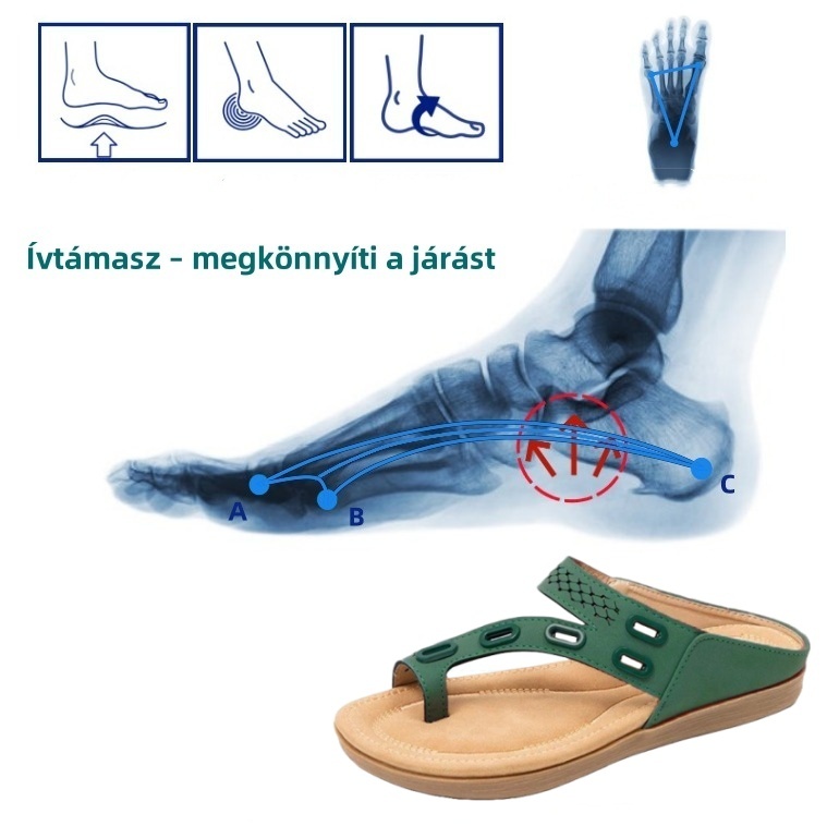 [🎁Ma féláron - ne hagyd ki] Ergonomikus kialakítású ortopéd szandál - fájdalommentes járás 👞 kényelmesebbé teszi a sétát