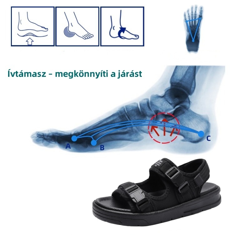 [🎁Ma féláron - ne hagyd ki] Ergonomikus kialakítású ortopéd szandál - fájdalommentes járás 👞 kényelmesebbé teszi a sétát