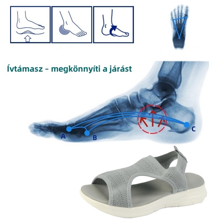 [🎁Ma féláron - ne hagyd ki] Ergonomikus kialakítású ortopéd szandál - fájdalommentes járás 👞 kényelmesebbé teszi a sétát