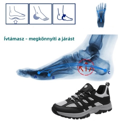 【🎁Ma féláron - ne hagyja ki】Ergonómiai szempontok szerint tervezett ortopéd cipők - hatékonyan védik a láb egészségét✅