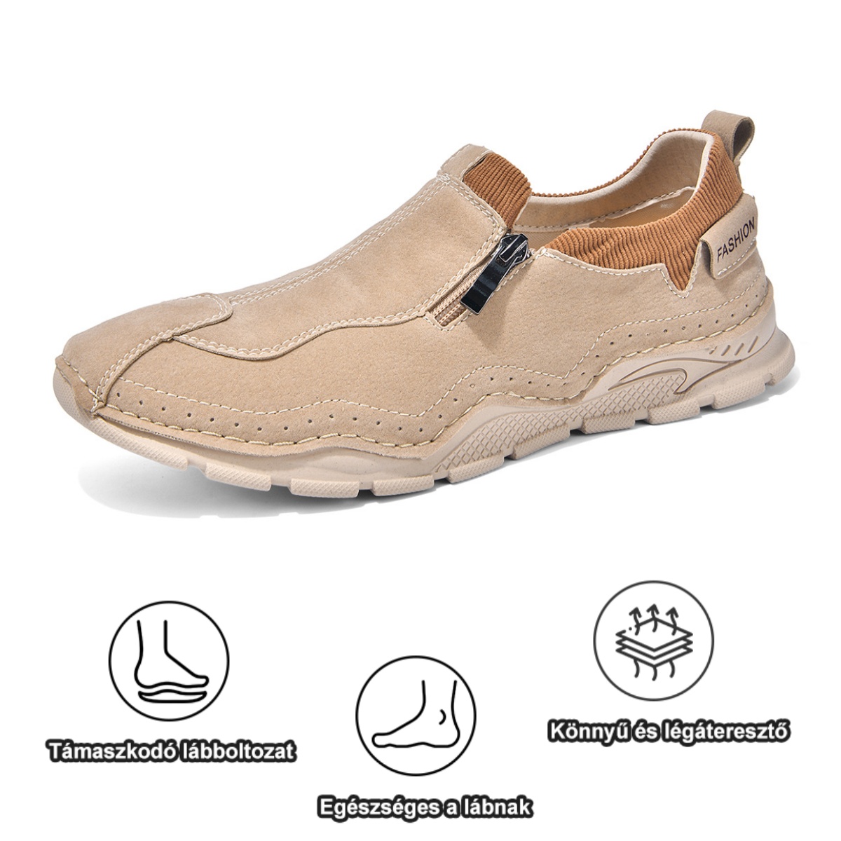 【🎁50% kedvezmény ma - ne hagyd ki】 Ergonomikus kialakítású ortopéd cipő - enyhíti az ízületi fájdalmakat 👞 Csökkenti a járási nyomást