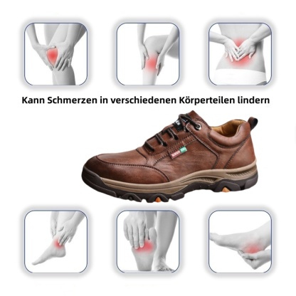 【🎁50% kedvezmény ma - ne hagyd ki】 Ergonomikus kialakítású ortopéd cipő - kiváló minőségű bőr + kézzel varrott 👞
