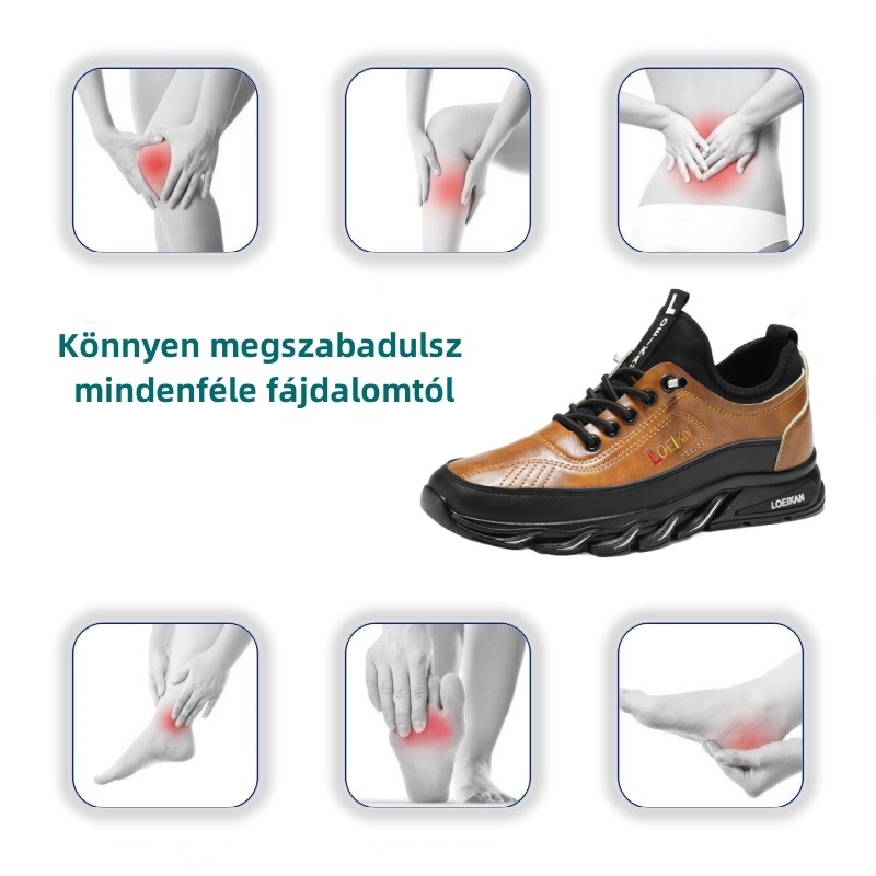 【🎁50% kedvezménnyel ma - ne hagyd ki】Ergonómikus kialakítású ortopéd cipő - ívtartó kialakítás👞Megszabadul a járási kényelmetlenségtől