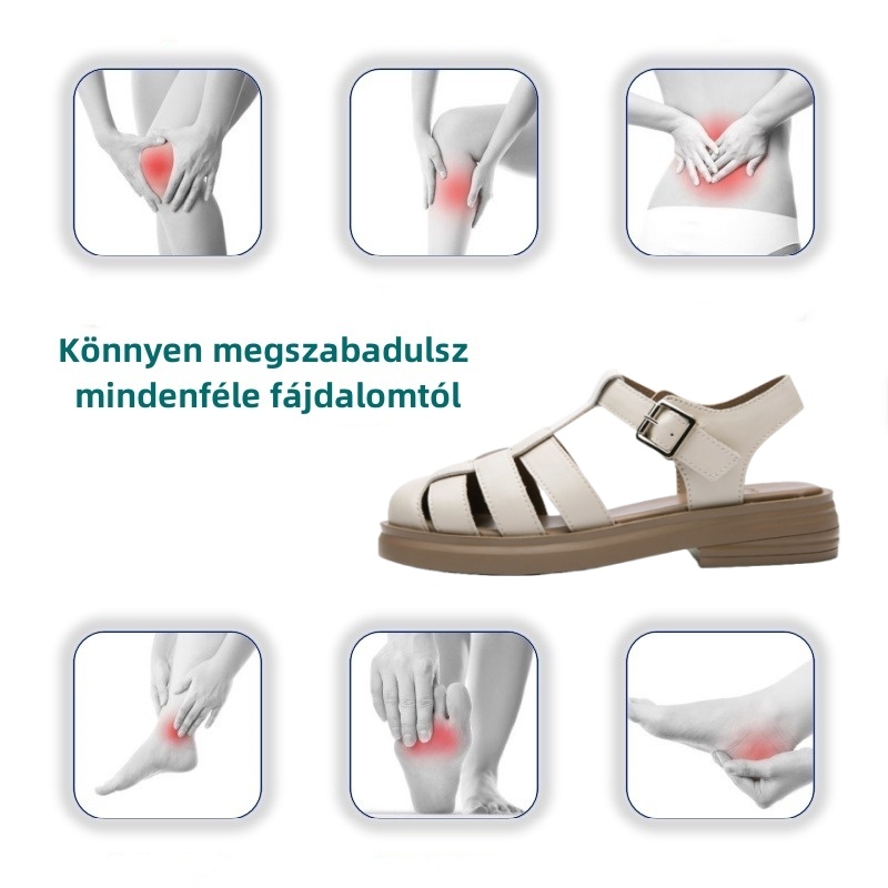 [🎁Ma féláron - ne hagyd ki] Nyári klasszikus üreges ortopéd szandálok - fájdalommentes járás👞 kényelmesebbé teszik a járást