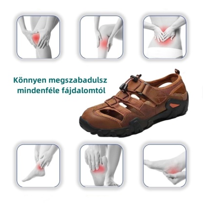[🎁Mai féláron - ne hagyd ki] Új nyári kültéri csúszásgátló és kopásálló ortopéd férficipők - fájdalommentes járás👞 kényelmesebbé teszik a járást