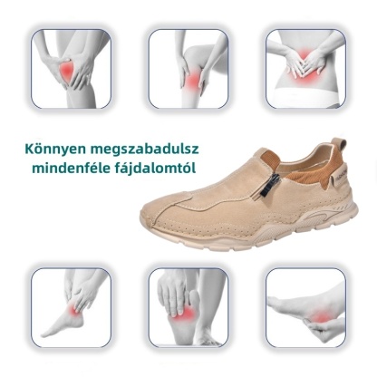 【🎁50% kedvezmény ma - ne hagyd ki】 Ergonomikus kialakítású ortopéd cipő - enyhíti az ízületi fájdalmakat 👞 Csökkenti a járási nyomást