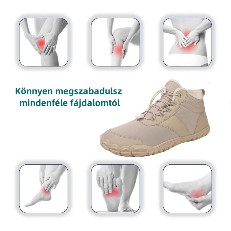 【🔥50% kedvezmény ma - ne hagyd ki】Ergonomikus kialakítású ortopéd cipő - fájdalomcsillapítás + plüss melegség 👞