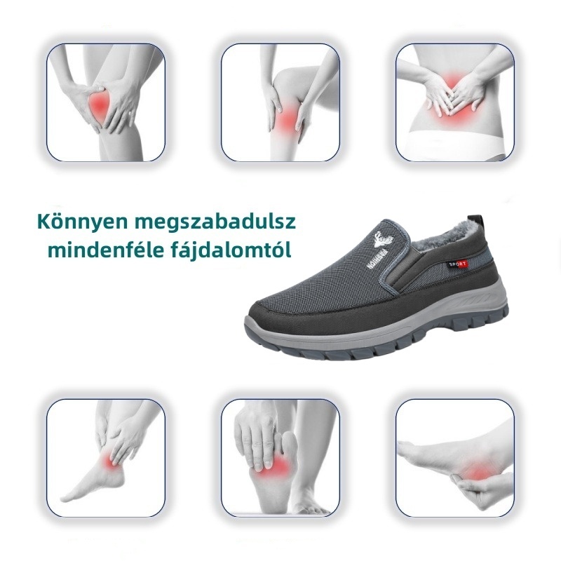 【🎁50% kedvezmény ma - ne hagyd ki】 Ergonomikus kialakítású ortopéd cipő - enyhíti a fájdalmat 👞