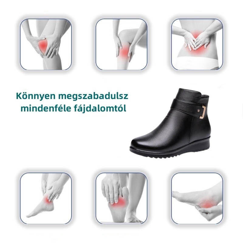 (🔥Ma 50% kedvezménnyel - ne hagyd ki ezt a lehetőséget) ⏰ - Puha és kényelmes, eredeti gyapjú női bőr cipő (ívtámasz - megkönnyíti a járást)